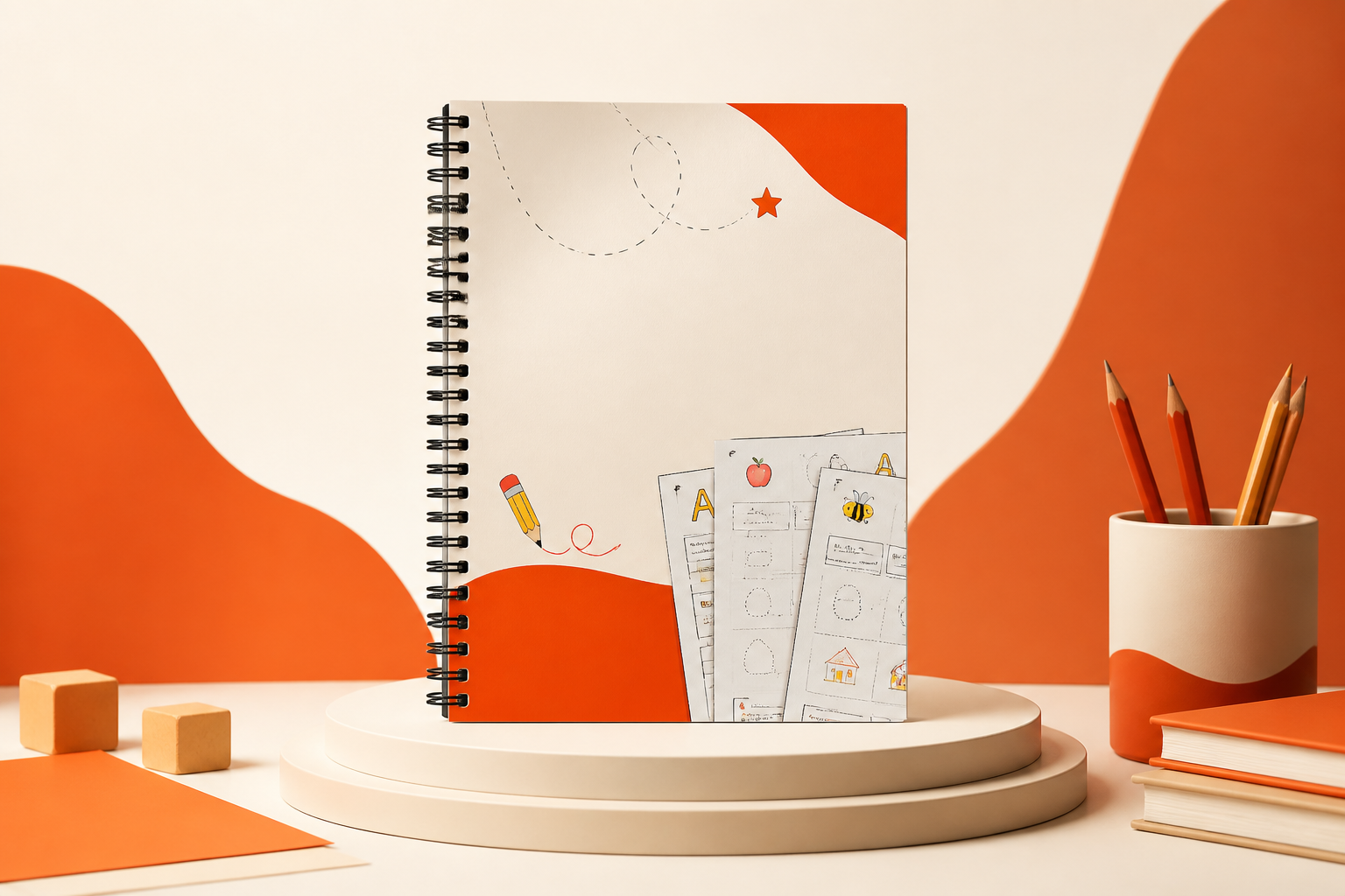 Capa do Grafismo Fonético Pro em PDF, proporção 4:3